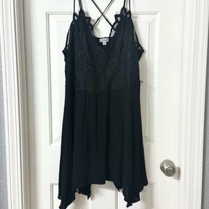 Lace Dress - Asymmetrical